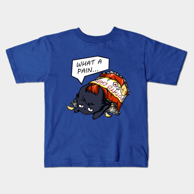 What A Pain Kids T-Shirt by hellotwinsies